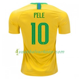 Brazilië Pele 10 Thuisshirt WK voetbal 2018